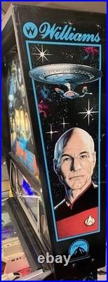 WILLIAMS STAR TREK NEXT GENERATION PINBALL MACHINE COLOR DMD LEDs