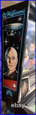 WILLIAMS STAR TREK NEXT GENERATION PINBALL MACHINE COLOR DMD LEDs