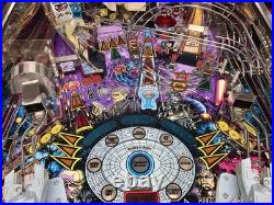 WILLIAMS STAR TREK NEXT GENERATION PINBALL MACHINE COLOR DMD LEDs