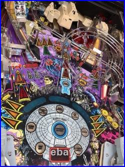 WILLIAMS STAR TREK NEXT GENERATION PINBALL MACHINE COLOR DMD LEDs