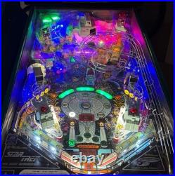 WILLIAMS STAR TREK NEXT GENERATION PINBALL MACHINE COLOR DMD LEDs