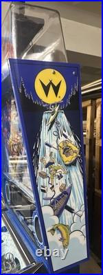 WILLIAMS WHITE WATER PINBALL MACHINE RESTORED COLOR DMD LEDs