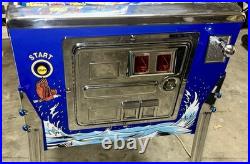 WILLIAMS WHITE WATER PINBALL MACHINE RESTORED COLOR DMD LEDs