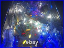 WILLIAMS WHITE WATER PINBALL MACHINE RESTORED COLOR DMD LEDs