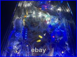 WILLIAMS WHITE WATER PINBALL MACHINE RESTORED COLOR DMD LEDs