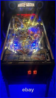 WILLIAMS WHITEWATER PINBALL MACHINE BEAUTIFUL CONDITION COLOR DMD LEDs WILLIAMS WHITEWATER PINBALL MACHINE BEAUTIFUL CONDITION COLOR DMD LEDs
