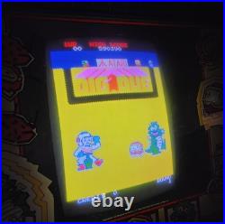 WORKING ORIGINAL DIG DUG CLASSIC ARCADE GAME STAND UP MACHINE by ATARI 1980's