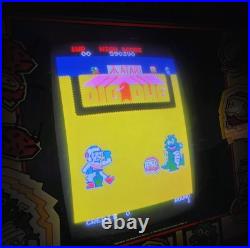 WORKING ORIGINAL DIG DUG CLASSIC ARCADE GAME STAND UP MACHINE by ATARI 1980's