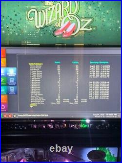 WOZLE Wizard of Oz Emerald Limited Edition Pinball Machine HUO