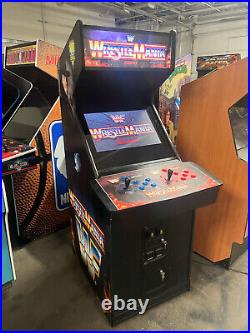 WRESTLEMANIA ARCADE MACHINE by MIDWAY 1995 (Excellent Condition)