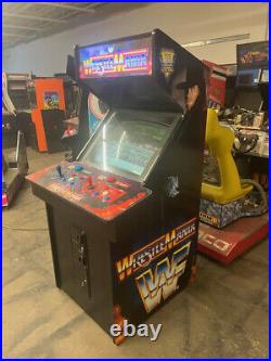 WRESTLEMANIA ARCADE MACHINE by MIDWAY 1995 (Excellent Condition)