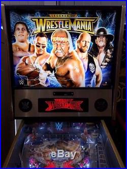 WWE Wrestlemania LE Pinball Machine by Stern