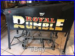WWF Royal Rumble Pinball Machine LEDS $399 1994