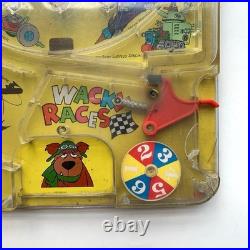 Wacky Races Japanese Vintage Pachinko Pinball Muttley Rare 38x26cm