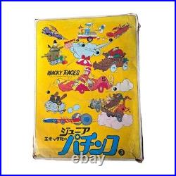 Wacky Races Japanese Vintage Pinball Pachinko machine 38cm×26cm Rare Muttley