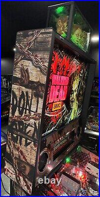 Walking Dead Limited Edition Topper Pinball Machine Stern Orange County Pinballs