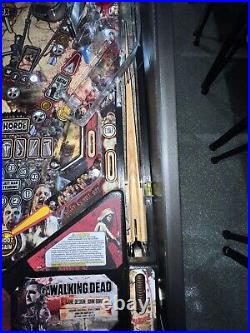 Walking Dead Pro Edition Pinball Machine Stern Free Ship Orange County Pinballs
