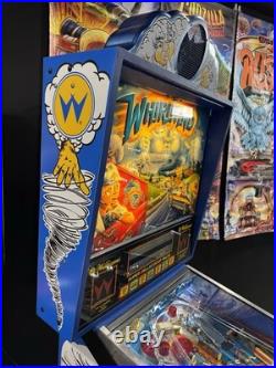 Whirlwind Pinball Machine Williams 1990 Orange County Pinballs FREE SHIPPING