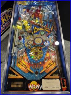 Whirlwind Pinball Machine Williams 1990 Orange County Pinballs FREE SHIPPING