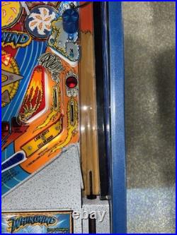 Whirlwind Pinball Machine Williams 1990 Orange County Pinballs FREE SHIPPING