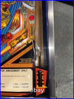 Whirlwind Pinball Machine Williams 1990 Orange County Pinballs FREE SHIPPING
