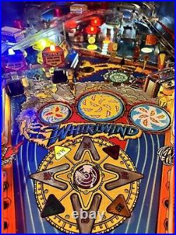 Whirlwind Pinball Machine Williams- Excellent Condition! Very Clean? Updates