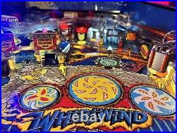 Whirlwind Pinball Machine Williams- Excellent Condition! Very Clean? Updates