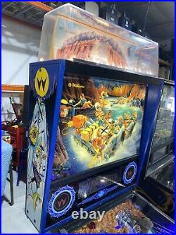 White Water Pinball Machine Williams Coin Op Arcade 1993 Free Shipping LEDs