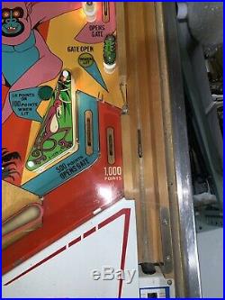 Wild Life Pinball Machine Coin Op Gottlieb 1972 Free Shipping