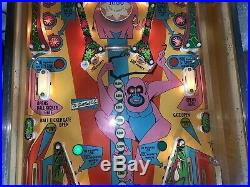 Wild Life Pinball Machine Coin Op Gottlieb 1972 Free Shipping