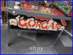 Williams 1979 Gorgar Pinball Machine Leds First Talking Pin Worked On By Protech
