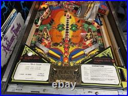 Williams 1981 Black Limited Edition Pinball Machine Amazing Condition Huo Williams 1981 Black Limited Edition Pinball Machine Amazing Condition Huo