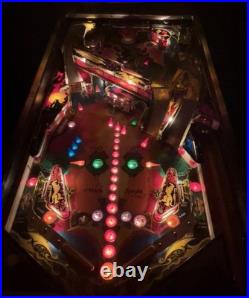 Williams 1981 Black Limited Edition Pinball Machine Amazing Condition Huo Williams 1981 Black Limited Edition Pinball Machine Amazing Condition Huo