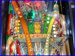 Williams 1985 Comet Pinball Machine Leds Professional Techs Rollercoaster