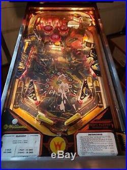 Williams BLACKOUT (1980) Pinball Machine. Was working fine. Selling as is