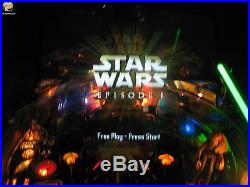 Williams Bally Star Wars episode one pinball machine limited collector plaque