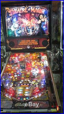 Williams Bally Theatre of Magic Pinball machine HOME USE ONLY many mods