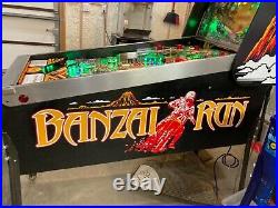 Williams Banzai Run pinball machine