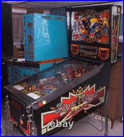 Williams Black Knight 2000 1989 Pinball Wall Art LED Arcade Decor