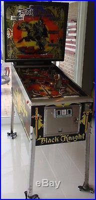 Williams Black Knight Pinball Machine 1980 Time Capsule New Out Of Box Home Use