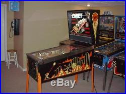 Williams COMET Collector Classic Arcade Pinball Machine
