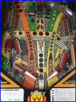 Williams COMET arcade pinball machine