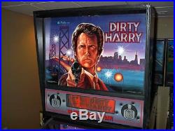 Williams DIRTY HARRY Collector Classic Arcade Pinball Machine