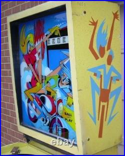 Williams DOUBLE UP 1971 Pinball Wall Art LED Backglass Arcade Decor