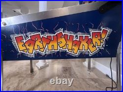 Williams Earthshaker Pinball Machine LEDs. Works Great Plays Great Home Usage