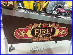 Williams FIRE! Pinball machine fireman theme MINT COND HUO 100% refurbished