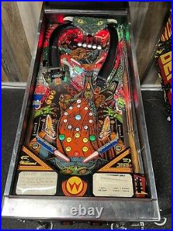 Williams Grand Lizard Pinball Machine Leds Professional Techs Gorgeous 1986
