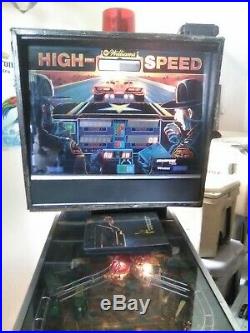 Williams High Speed Pinball Machine