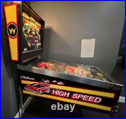 Williams High Speed Pinball Machine, Fully Restored, FREE SHIPPING