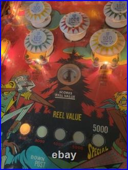 Williams Klondike Pinball Machine